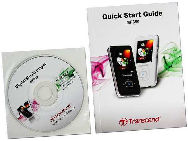 Transcend Reproductor de Video, MP3, Radio FM, Fotos y Grabador de Voz. 4GB. Color Blanco