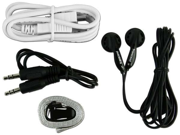 Transcend Reproductor de Video, MP3, Radio FM, Fotos y Grabador de Voz. 4GB (soporta microSDHC de hasta 16GB). Color Negro