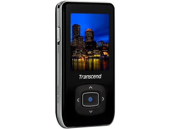 Transcend Reproductor de Video, MP3, Radio FM, Fotos y Grabador de Voz. 8GB. Color Negro