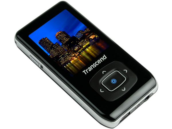 Transcend Reproductor de Video, MP3, Radio FM, Fotos y Grabador de Voz. 8GB. Color Negro