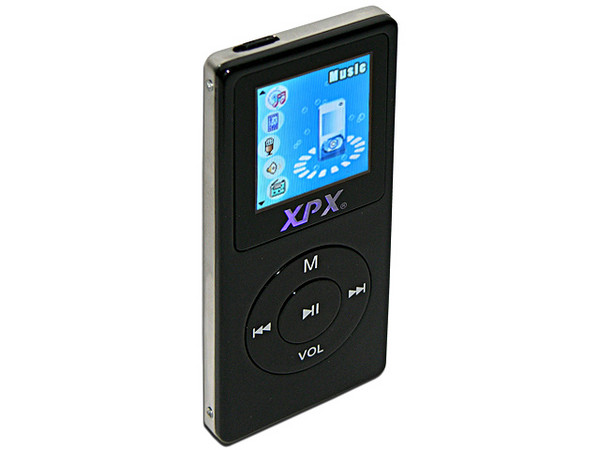 Reproductor de MP3/MP4 XPX, Radio FM, Video, Fotos, y Grabador de Voz, 512MB. USB