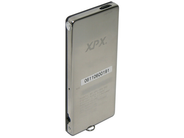 Reproductor de MP3/MP4 XPX, Radio FM, Video, Fotos, y Grabador de Voz, 512MB. USB