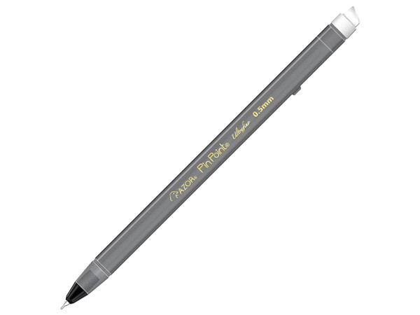 Bolígrafo Azor Pin Point, UltraFino, Redondo, Punta Aguja Fina de 0.5mm, 12 pzas, Color Negro.