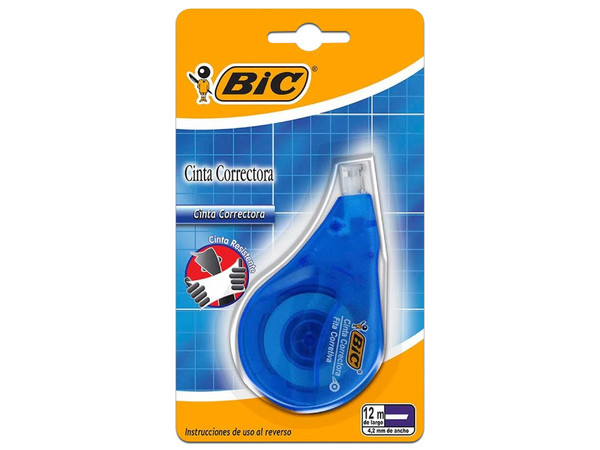Cinta correctora Bic Bicorrector. 1 Pieza.