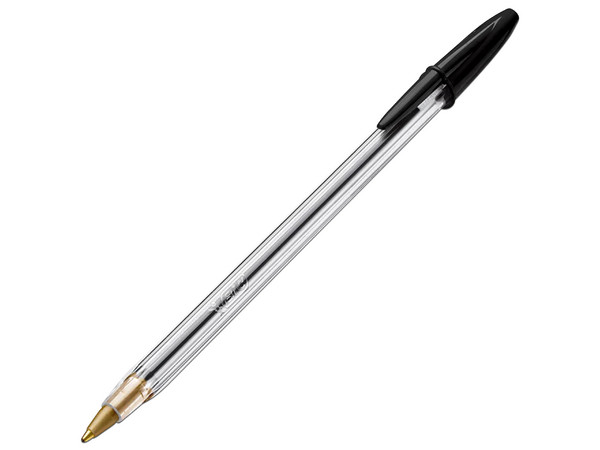 Bolígrafo BIC, Punto Mediano, 1 Pieza. Color Negro.