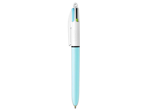 Bolígrafo de 4 Colores Bic 936171, Punto Mediano 1.0 mm. Multicolor.