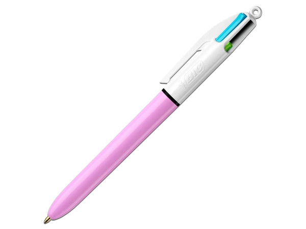 Bolígrafo de 4 Colores Bic 936171, Punto Mediano 1.0 mm. Multicolor.