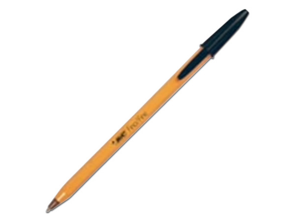 Bolígrafo BIC F-290, Tinta color negro, punto fino caja con 12 piezas.