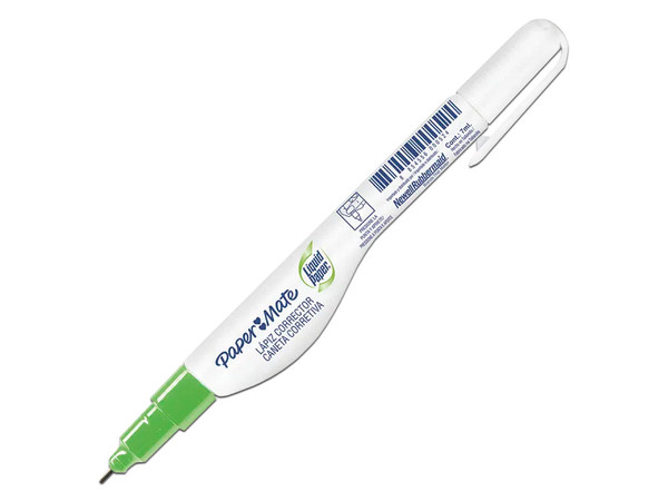 Corrector liquido en pluma Paper Mater Liquid Paper, 7ml. Color Blanco
