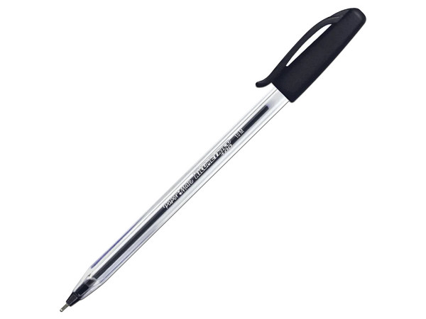 Bolígrafo Berol ST KILOMETRICO, Punto mediano, Color Negro, Paquete con 12 piezas.