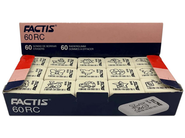 Goma Dietrix Migajón Chica Factis 60R, Presentación Caja con 60 Pzas.
