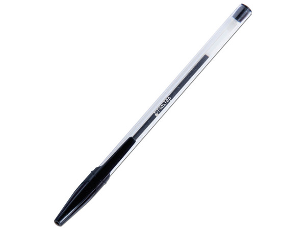 Bolígrafo Nextep 1000 Negro de 1 mm con 12 bolígrafos por caja. Paquete con 6 piezas.