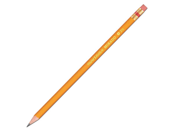 Lápiz Paper mate Mirado, No 2.5, 1 pieza, color amarillo.