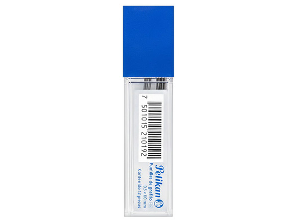 Puntillas Pelikan de Grafito 0.5 mm, Tubo con 12 Puntillas.
