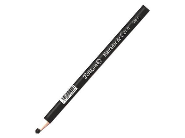Marcador de cera Pelikan, 10 piezas, Color Negro.