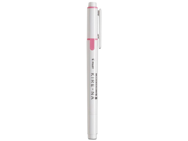 Resaltador Pilot KIRE-NA 19264, Doble Punta, Color Rosa. Caja con 10 Piezas.
