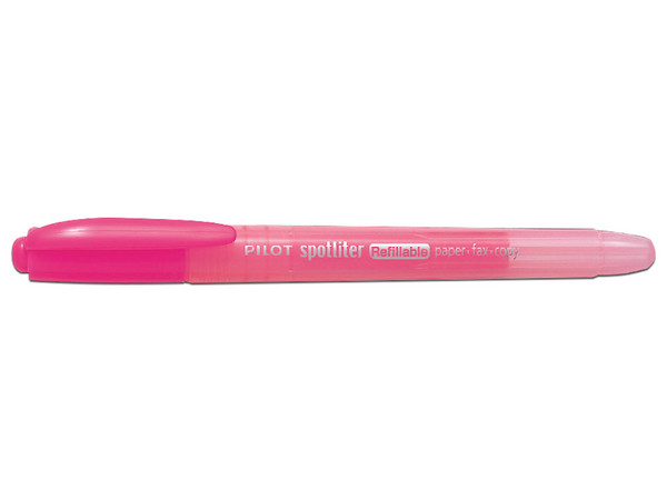 Resaltador Pilot SPOTLITER 19300, Color Rosa. Caja con 12 Piezas.
