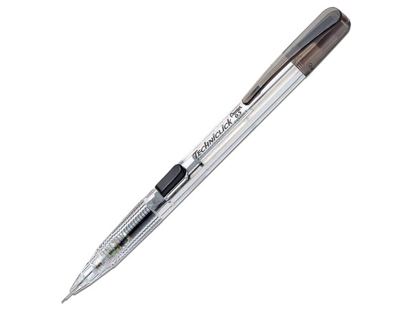 Lapicero, Pentel, Techniclick, Medida 0.5 mm, Negro, 1 Pieza.