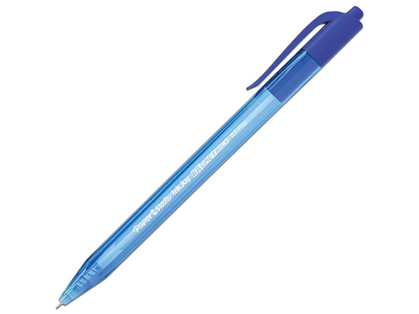 Bolígrafo Kilométrico 100 Retráctil Punto fino. Color Azul.
