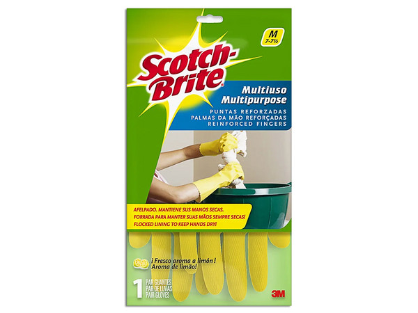 Guantes 3M Scotch Afelpado Multiuso, Talla Mediana.