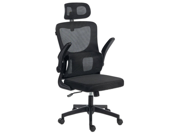 Silla para Oficina ACTECK Flux Prime EC636HR, Respaldo de Malla, Inclinación 120, Soporte de hasta 100kg, Color Negro.