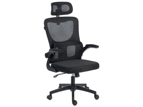 Silla para Oficina ACTECK Flux Prime EC636HR, Respaldo de Malla, Inclinación 120, Soporte de hasta 100kg, Color Negro.