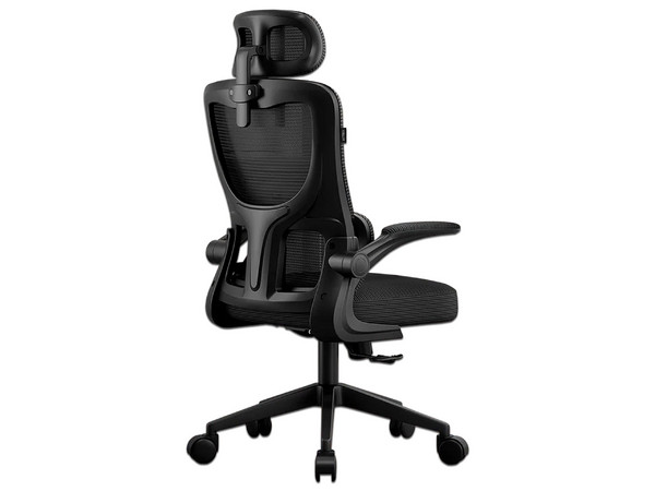 Silla para Oficina ACTECK Flux Prime EC636HR, Respaldo de Malla, Inclinación 120, Soporte de hasta 100kg, Color Negro.