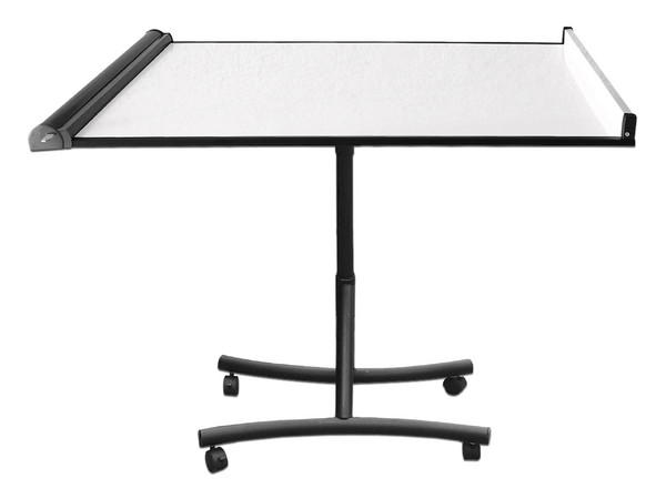 Rotafolio magnético Alfra Luxor con charola porta accesorios de 100x70 cm