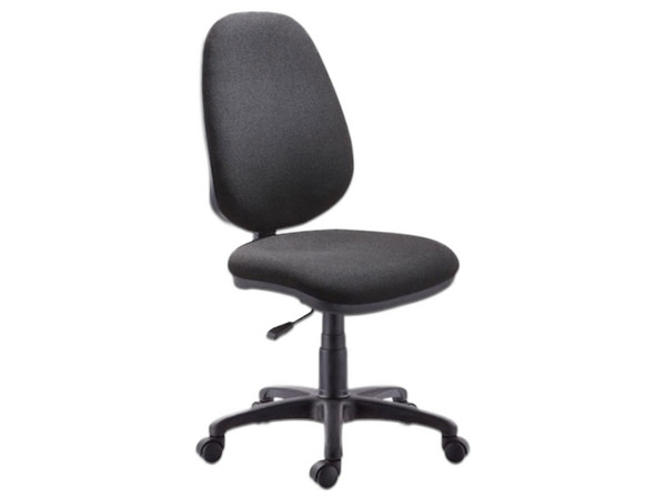 Silla de Oficina Ergo 1348, Soporta hasta 115kg, Ergonómica. Color Negro.