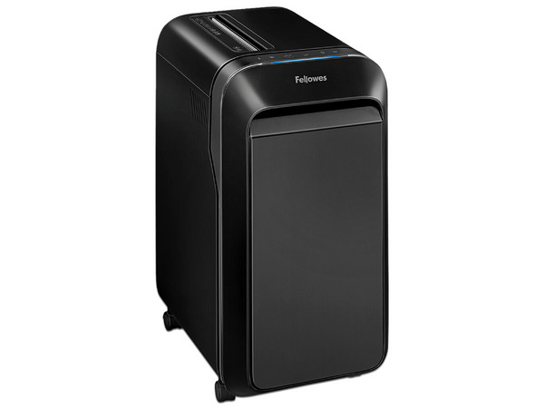 Trituradora de Papel Fellowes Powershred LX190 de Corte Cruzado, Hasta 20 Hojas, Anti Atascos, Color Negro.
