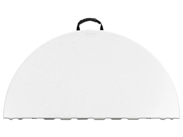 Mesa Plegable Redonda 121.9cm Lifetime 280064, Resistente al Clima, Color Blanca.