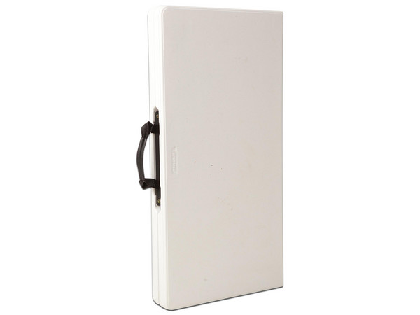 Mesa Plegable Lifetime 80273, 86.3 x 86.3cm, Ideal para Exteriores, Color Blanco.