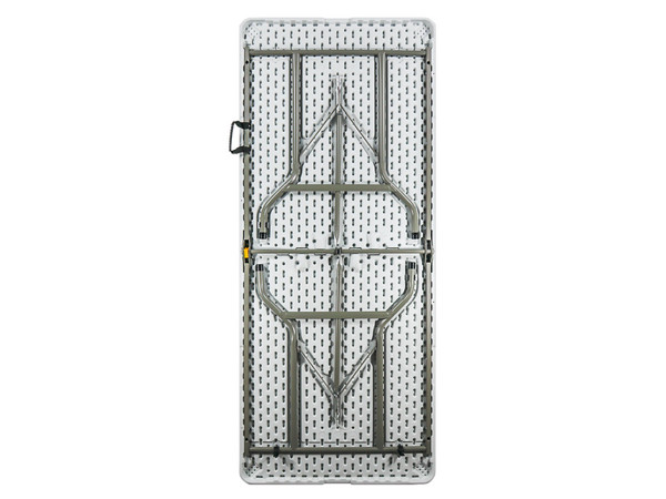 Mesa Plegable Modamob ZL-Z180-2-80 de 1.8m, 180cm x 76cm, Color Blanco.