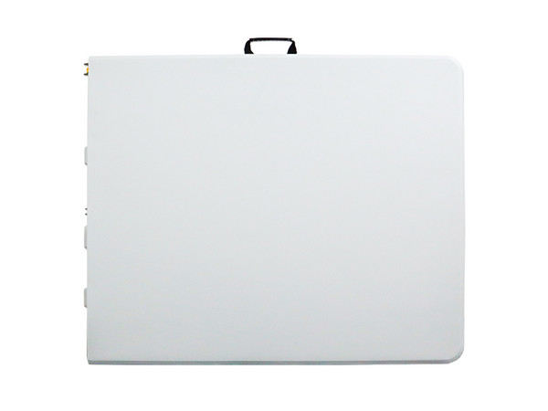 Mesa Plegable Modamob ZL-Z180-2-80 de 1.8m, 180cm x 76cm, Color Blanco.