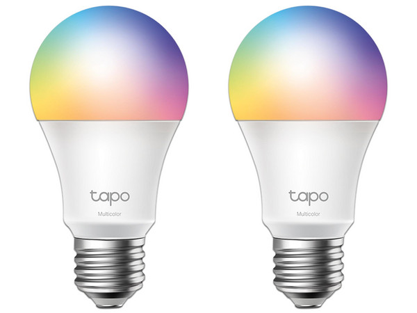 Kit 2 Focos WiFi Multicolor, Intensidad y Color Regulables, Control por Voz con Alexa y Google Assistant.