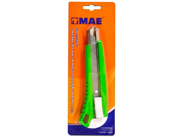 Cutter, Mae, Modelo CPAM G, 18 mm, Unidad Individual.