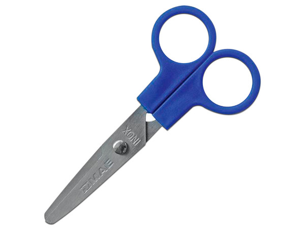Tijera Escolar Mae MT-4 de Acero inoxidable, 4