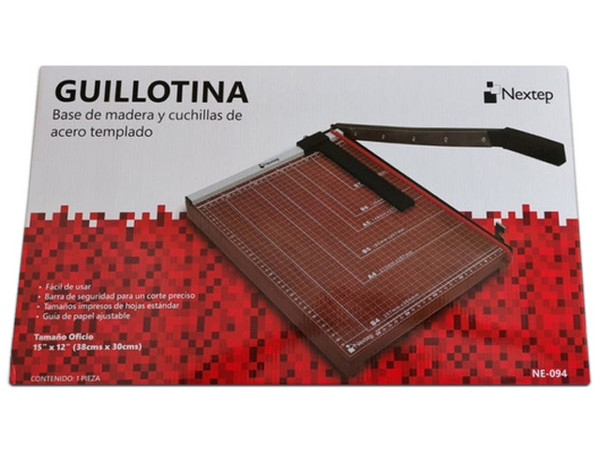 Guillotina Nextep de Madera Tamaño Oficio 15