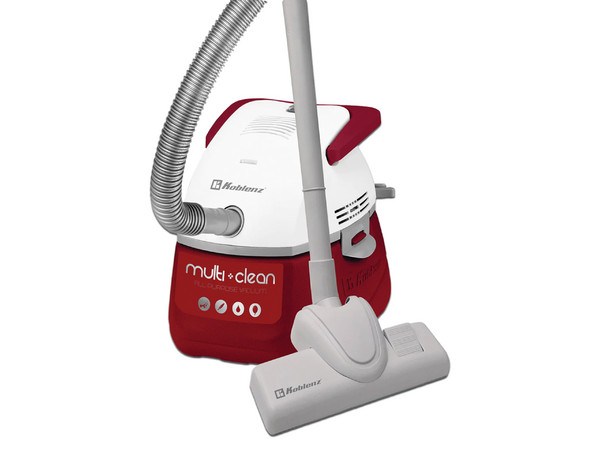 Aspiradora Koblenz WD-405BKG4 de 3 Galones, 1491W. Color Rojo/Blanco.