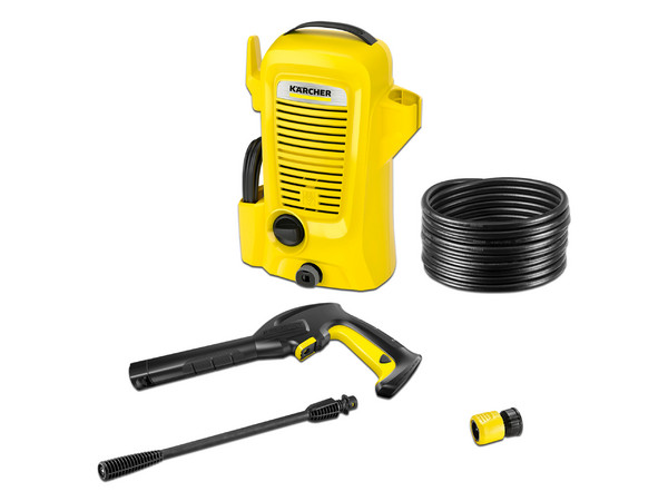 Hidrolavadora Karcher K 2 Universal, 1600PSI, 282L/h. Color Amarillo.