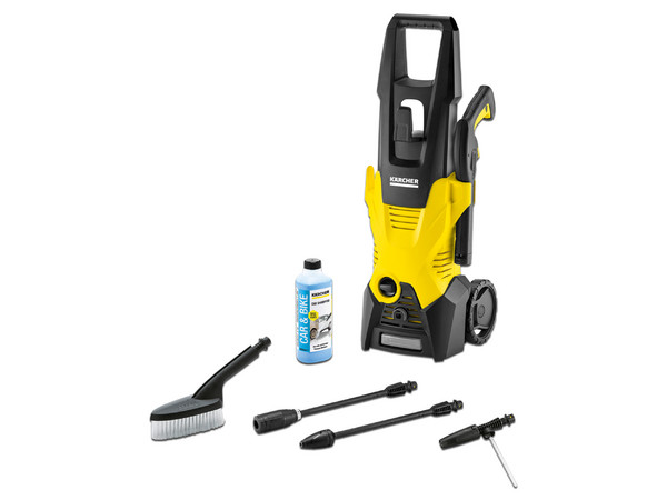 Hidrolavadora Karcher K 3 Car, 1700PSI, 330L/h. Color Amarillo.