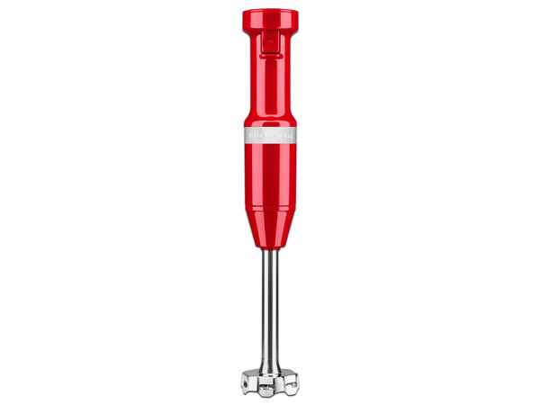 Batidora de Inmersión KitchenAid 7KHBV53MPA, 180W, Incluye Vaso de 0.7L. Color Rojo.