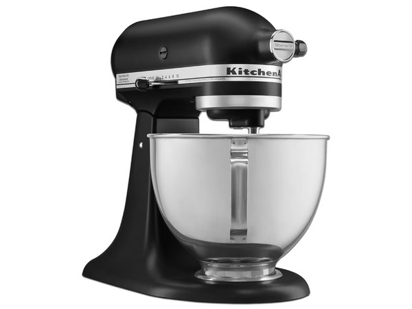 Batidora Deluxe KitchenAid KSM97BM, 10 Velocidades, 4L, Color Negro. 