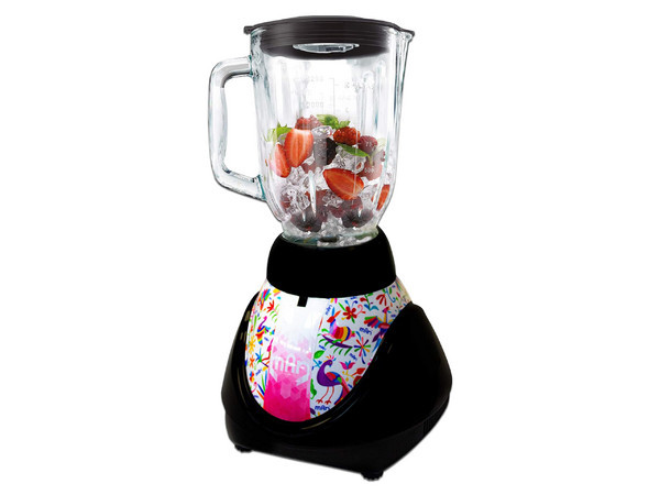 Licuadora Man LPV-807, Jarra de 1.5L de 7 Velocidades. Color Negro