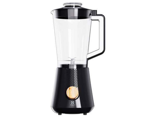 Licuadora Mirati MBL01N de 500W con cuchillas de acero inoxidable, color negro