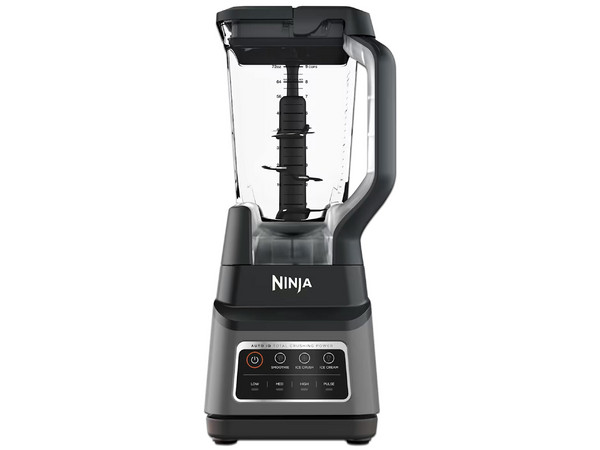 Licuadora Ninja Profesional Plus Auto IQ BN701LAA, Capacidad de 2.1L, 1400W, Color Gris.