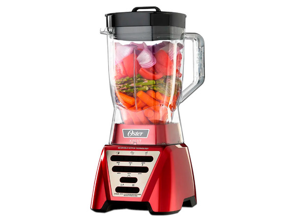 Licuadora Oster BLST3A-R2T-013, 3 velocidades, 3 funciones, Capacidad de 2 litros. Color Rojo.