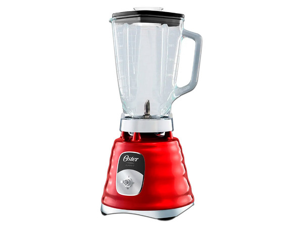 Licuadora Oster BLST4126-013, 1 velocidad, Capacidad de 1.25 litros. Color Rojo.