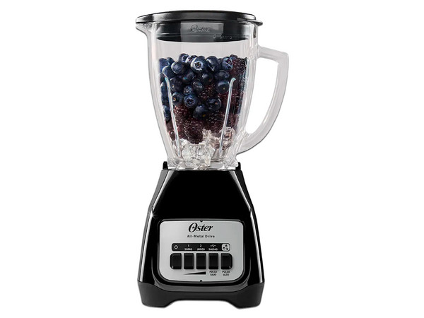 Licuadora Oster BLSTKAG-BPB-013, 2 velocidades, Capacidad de 1.5 litros. Color Negro.