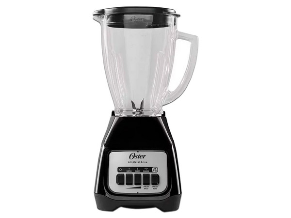 Licuadora Oster BLSTKAG-BPB-013, 2 velocidades, Capacidad de 1.5 litros. Color Negro.